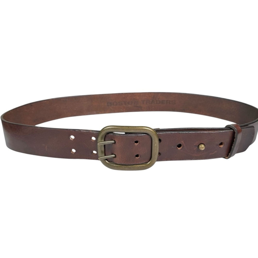 BOSTON TRADERS VINTAGE Minimalist Leather Belt